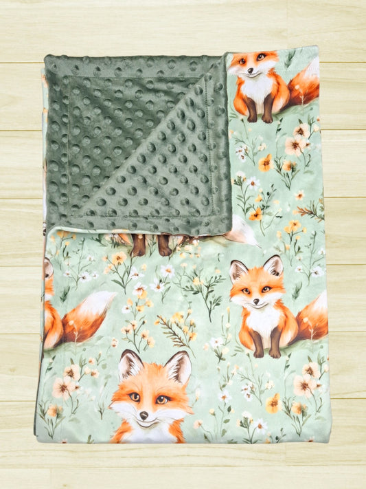 Couverture Renards dans les fleurs jaunes