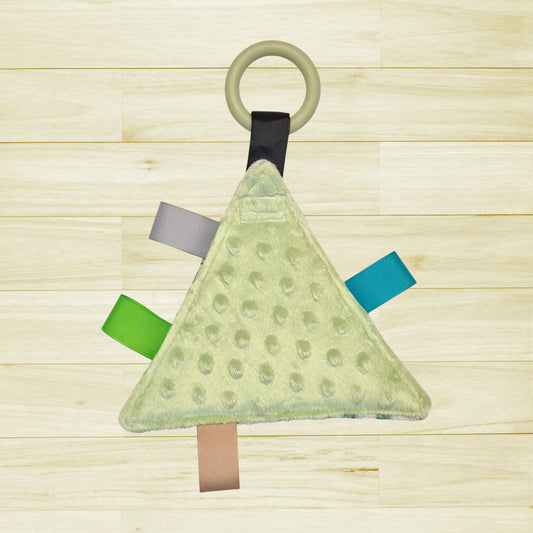 Triangle craquant Tortues et feuillage