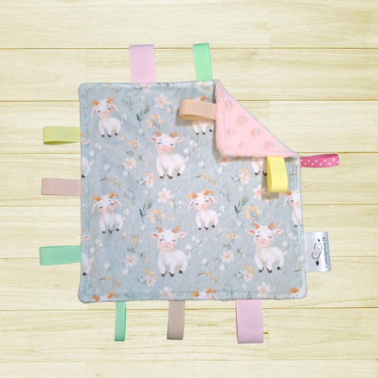 Craquante Chèvres et fleurs