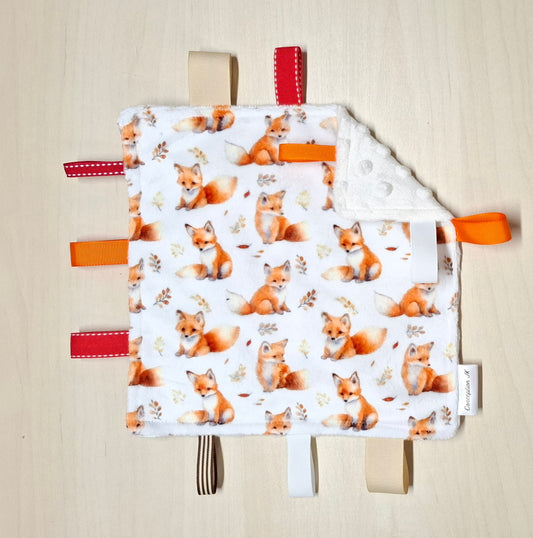 Craquante Renards aquarelle