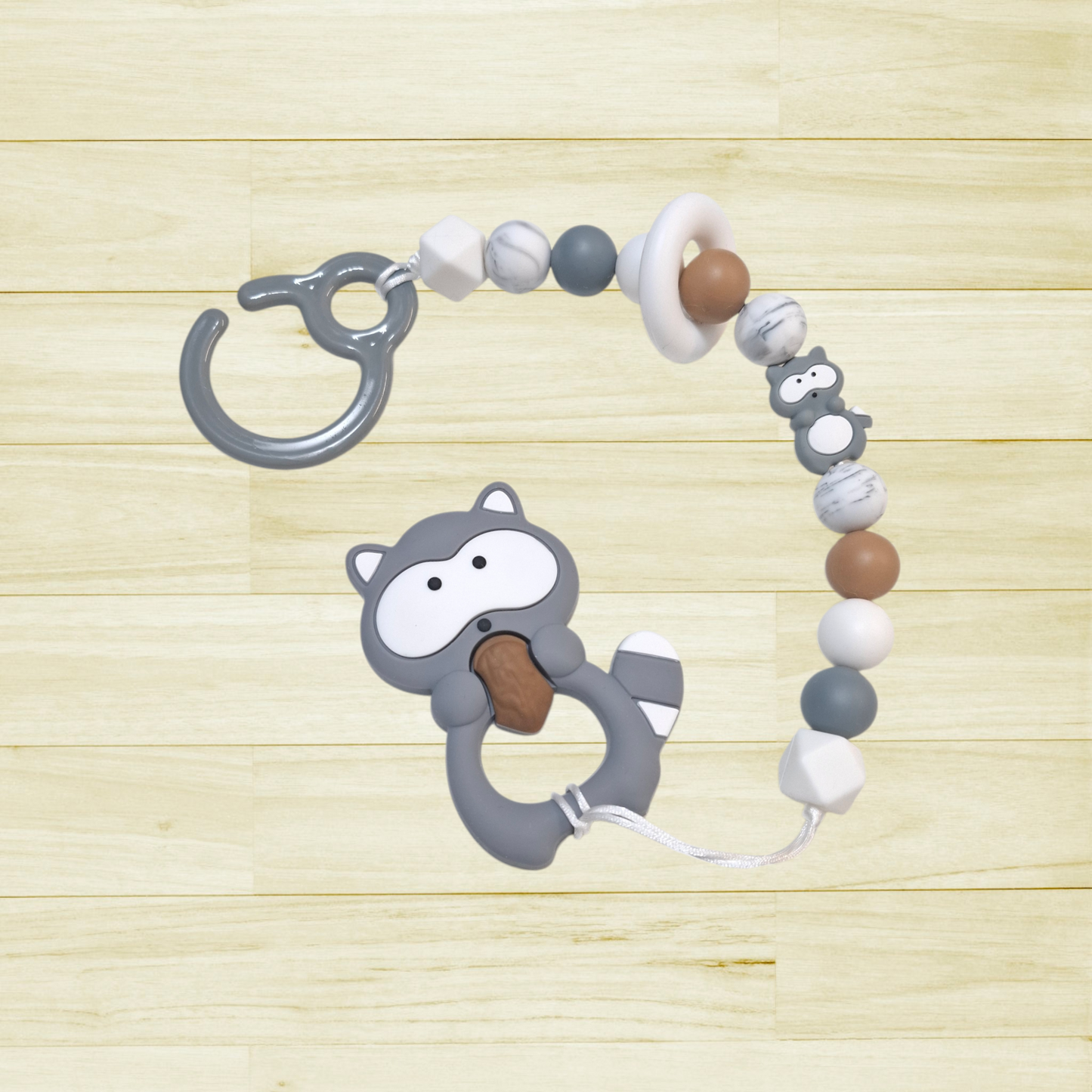 Jouet de poussette Raton laveur