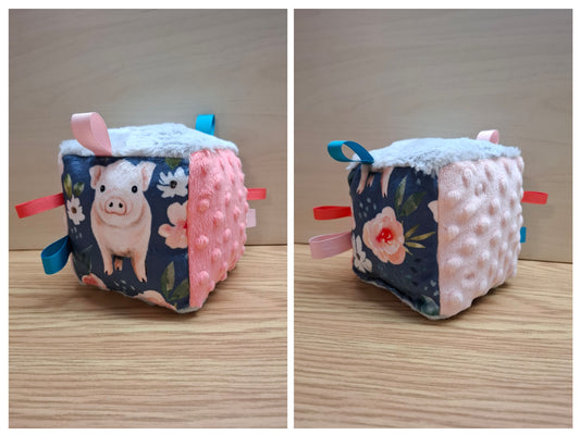 Cube Cochons floral