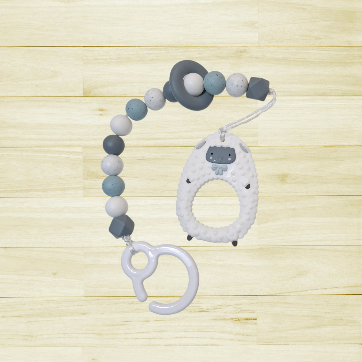 Jouet de poussette Mouton blanc