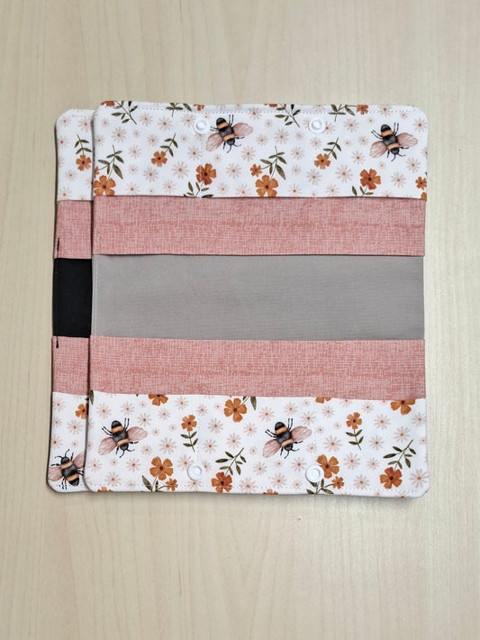 Carnet Abeilles, fleurs et marguerites