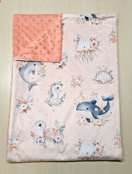 Couverture Océan floral quartz