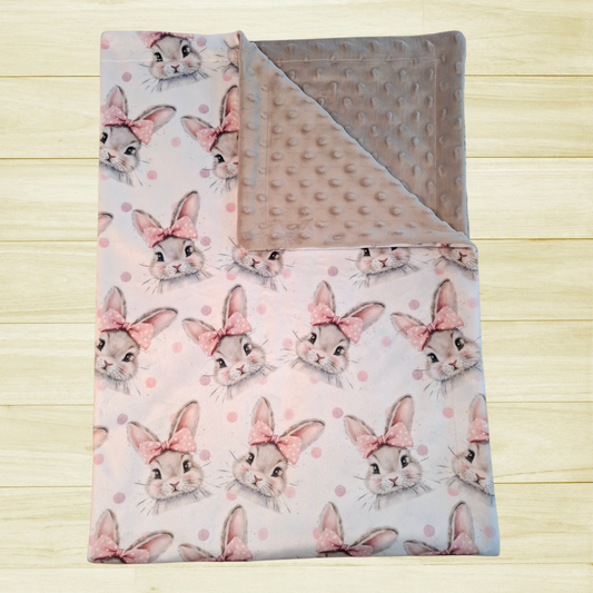 Couverture Lapins à boucles à pois