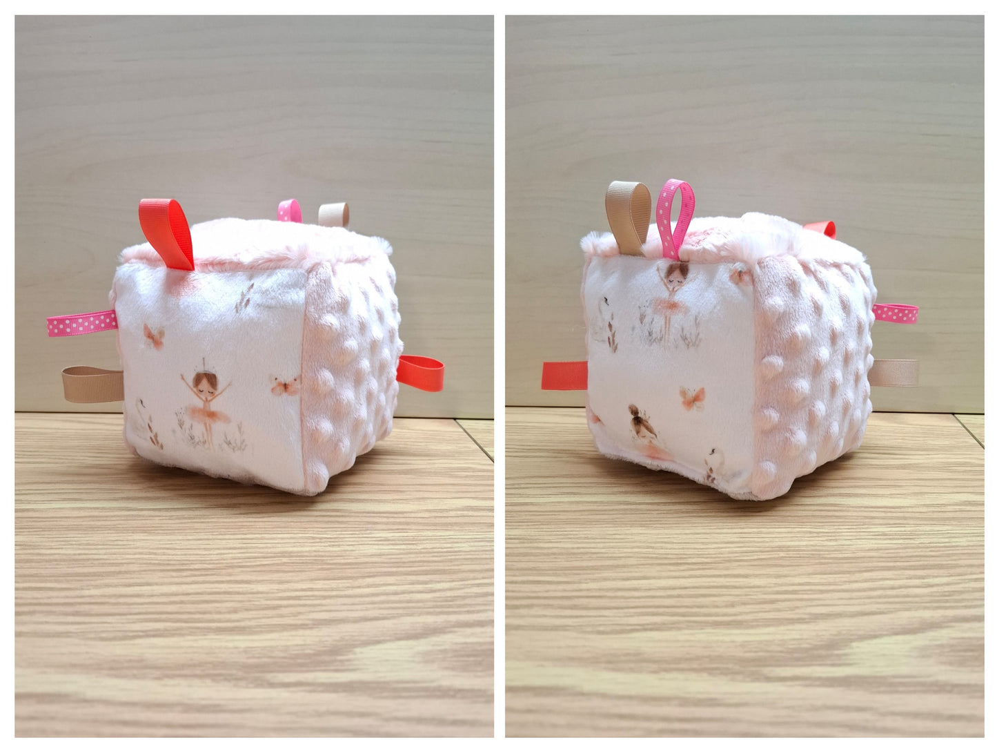 Cube Ballerine et papillons