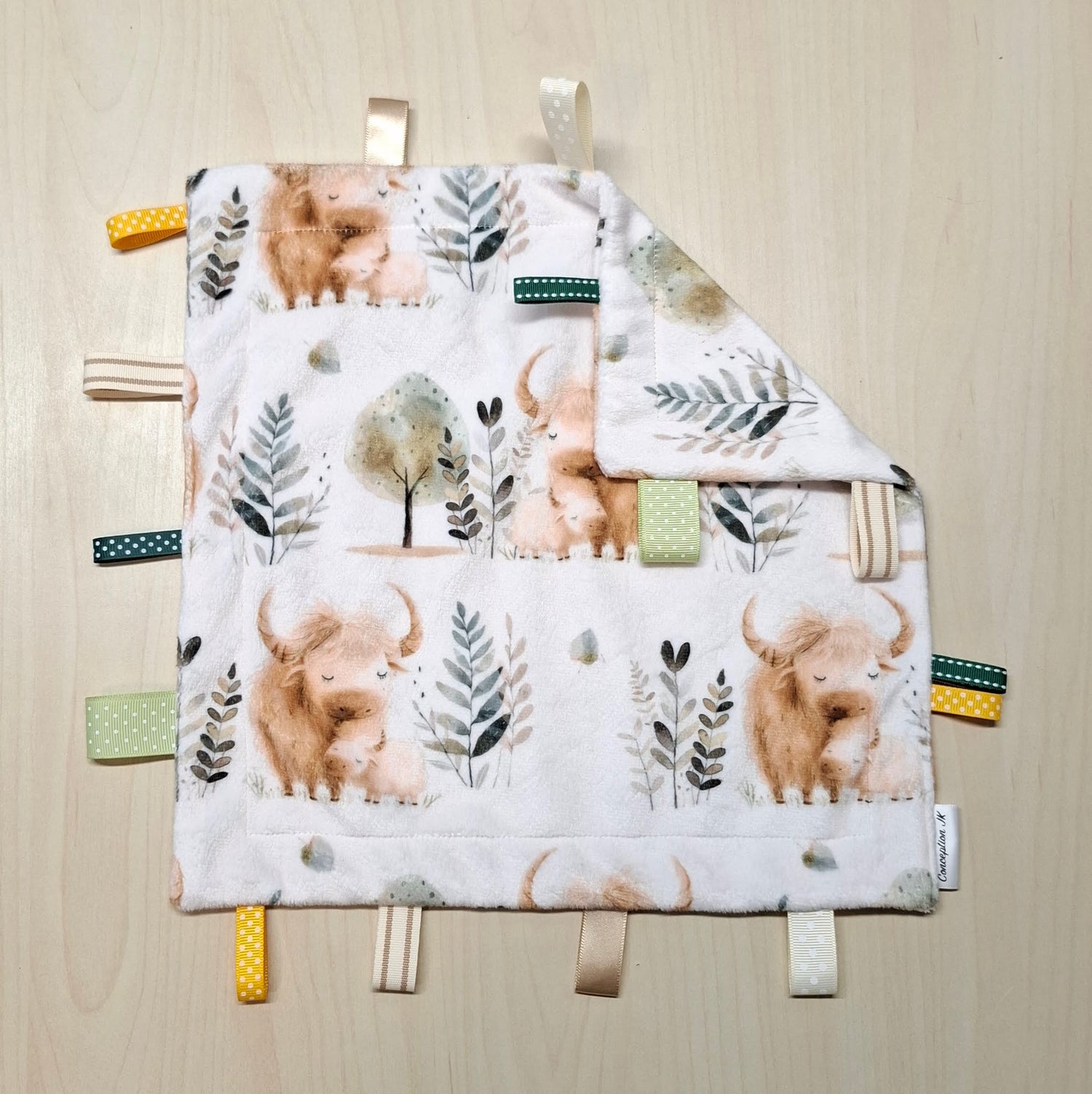 Doudous étiquettes grandes