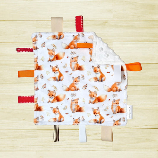 Craquante Renards aquarelle