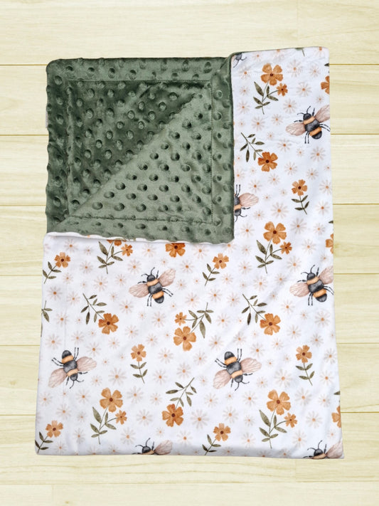 Couverture Abeilles, fleurs et marguerites