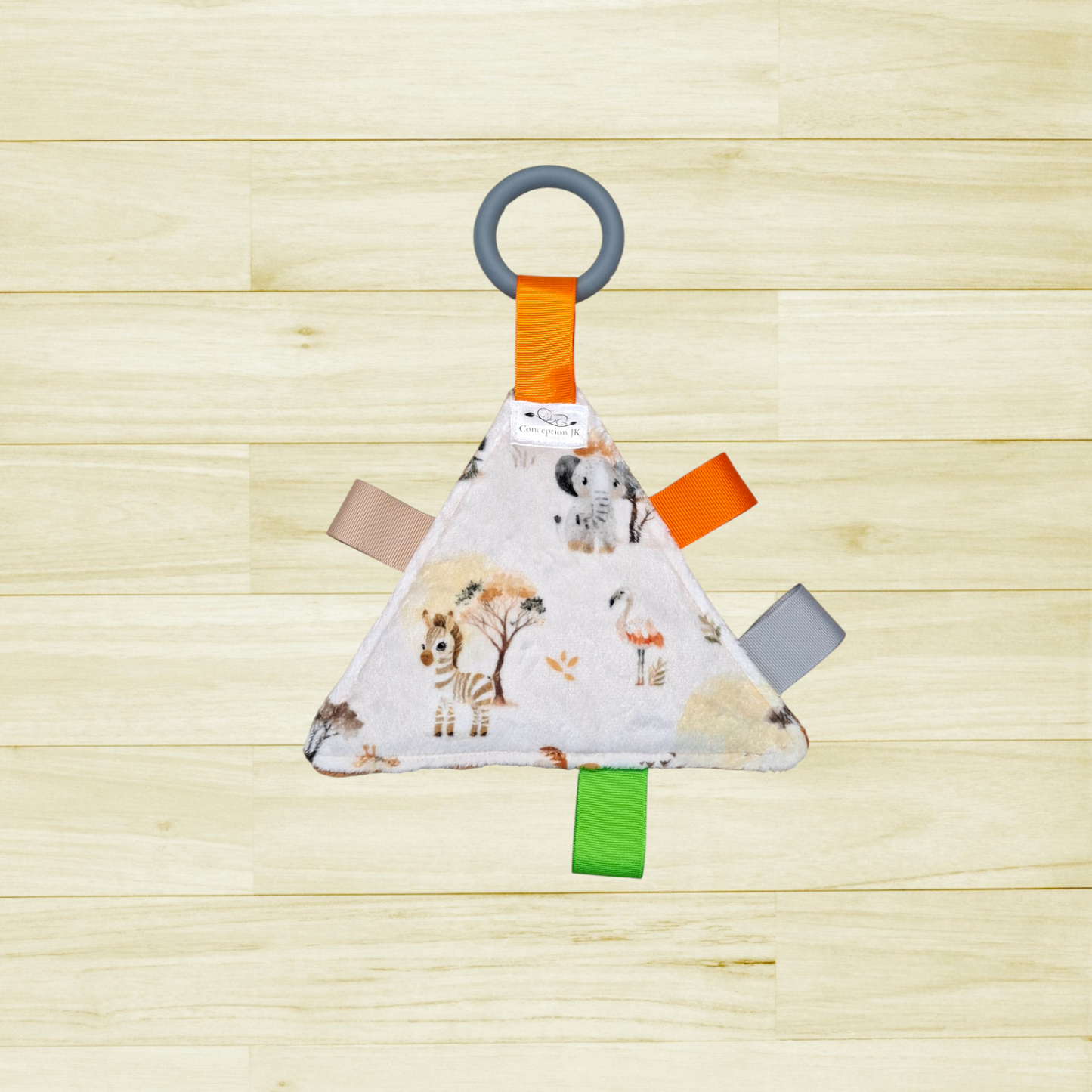 Triangle craquant Promenade sous les palmiers