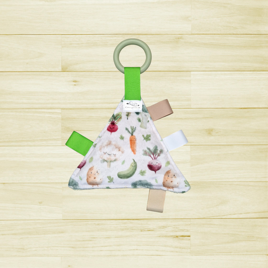 Triangle craquant Légumes aquarelle