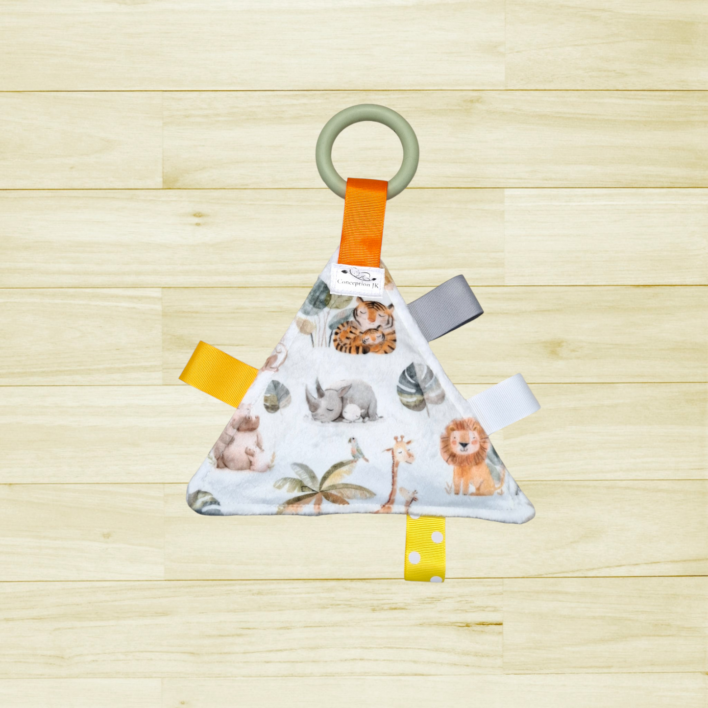 Triangle craquant Promenade sous les palmiers