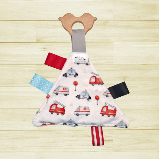 Triangle réconfort Ambulance, pompier et police