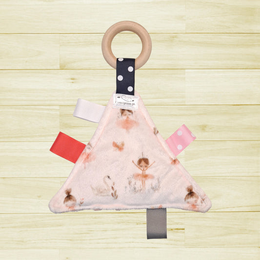 Triangle réconfort Ballerines et papillons