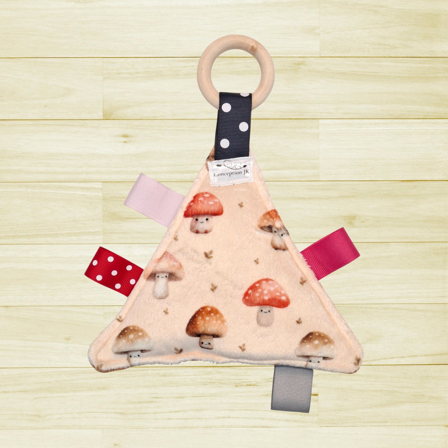 Triangle réconfort Champignons kawaii