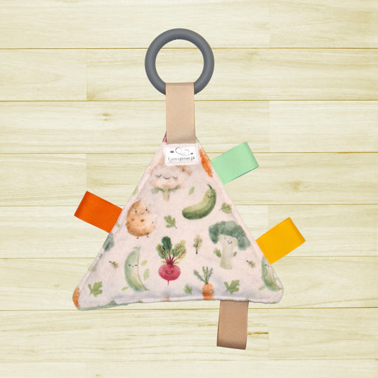 Triangle craquant Légumes aquarelle