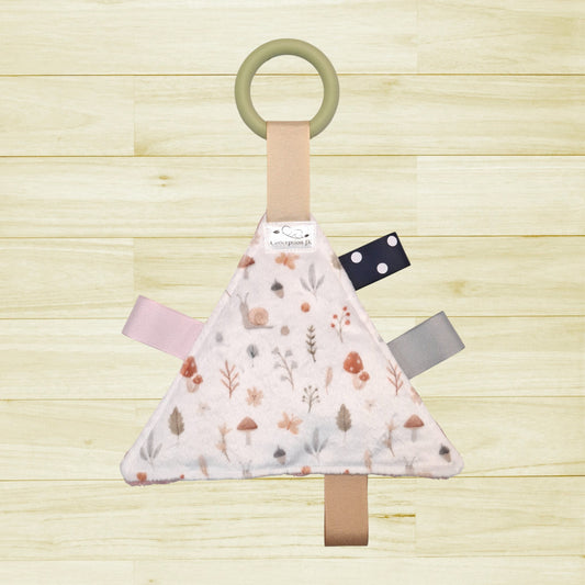 Triangle craquant Escargots et champignons