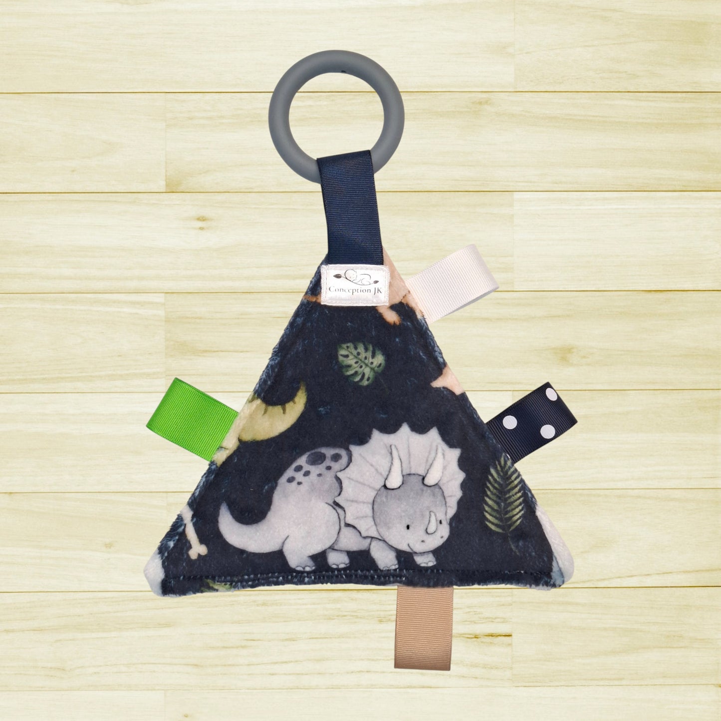 Triangle craquant Dino navy