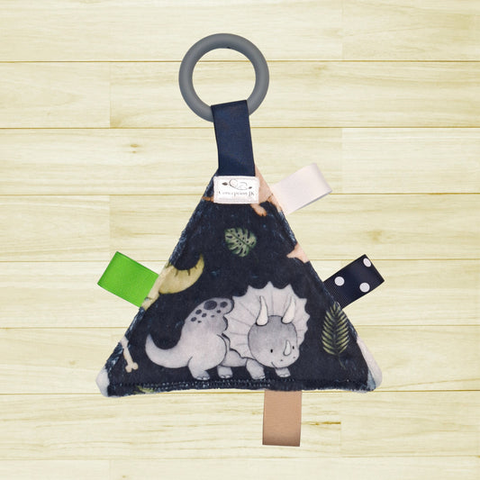 Triangle craquant Dino navy