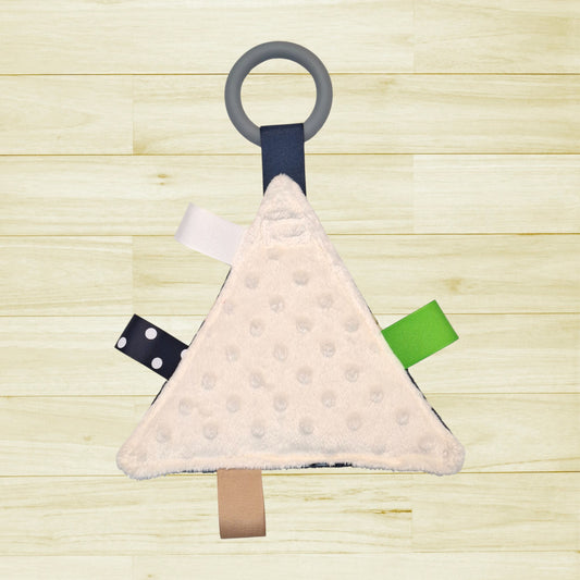 Triangle craquant Dino navy