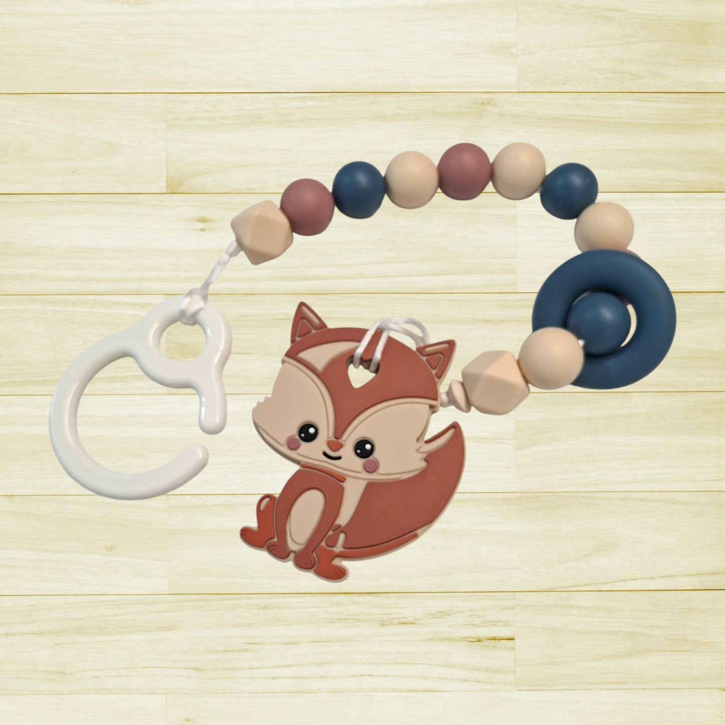 Jouet de poussette Renard roux