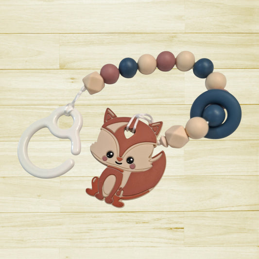 Jouet de poussette Renard roux