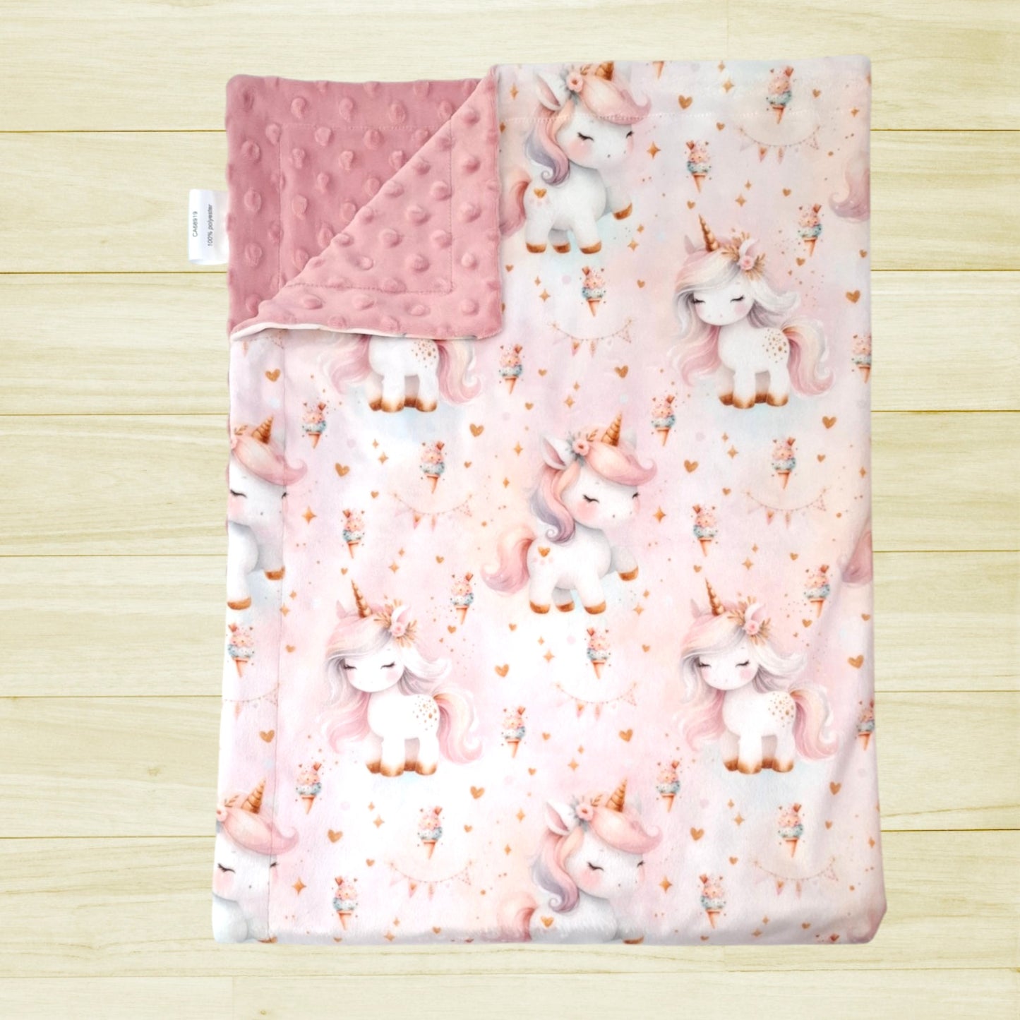 Couverture Licorne et cornet aquarelle
