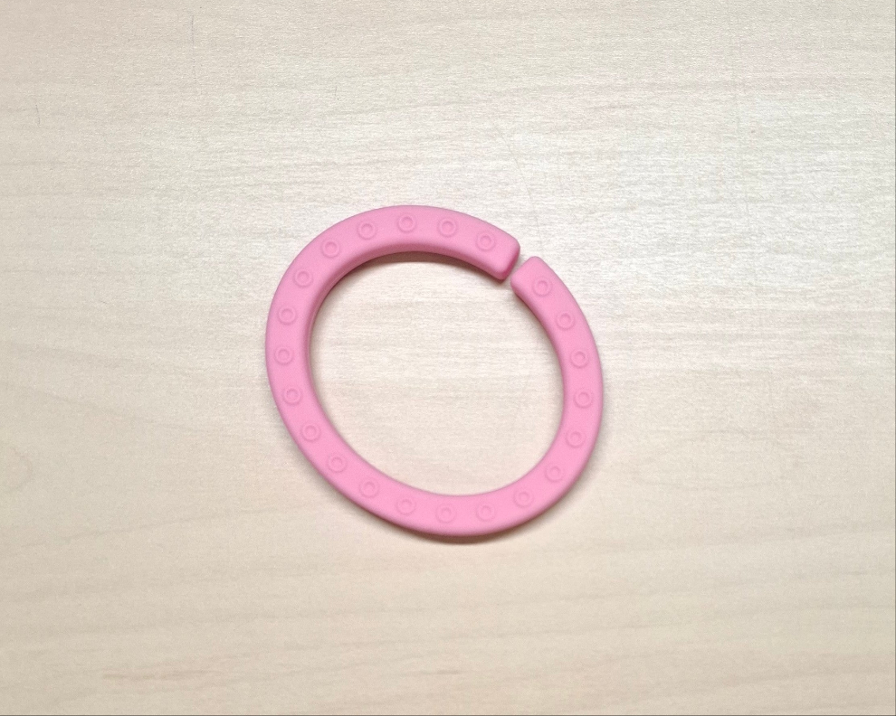 Anneau en silicone coupé