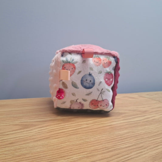 Cube Petits fruits aquarelle