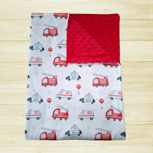 Couverture Ambulance, pompier et police