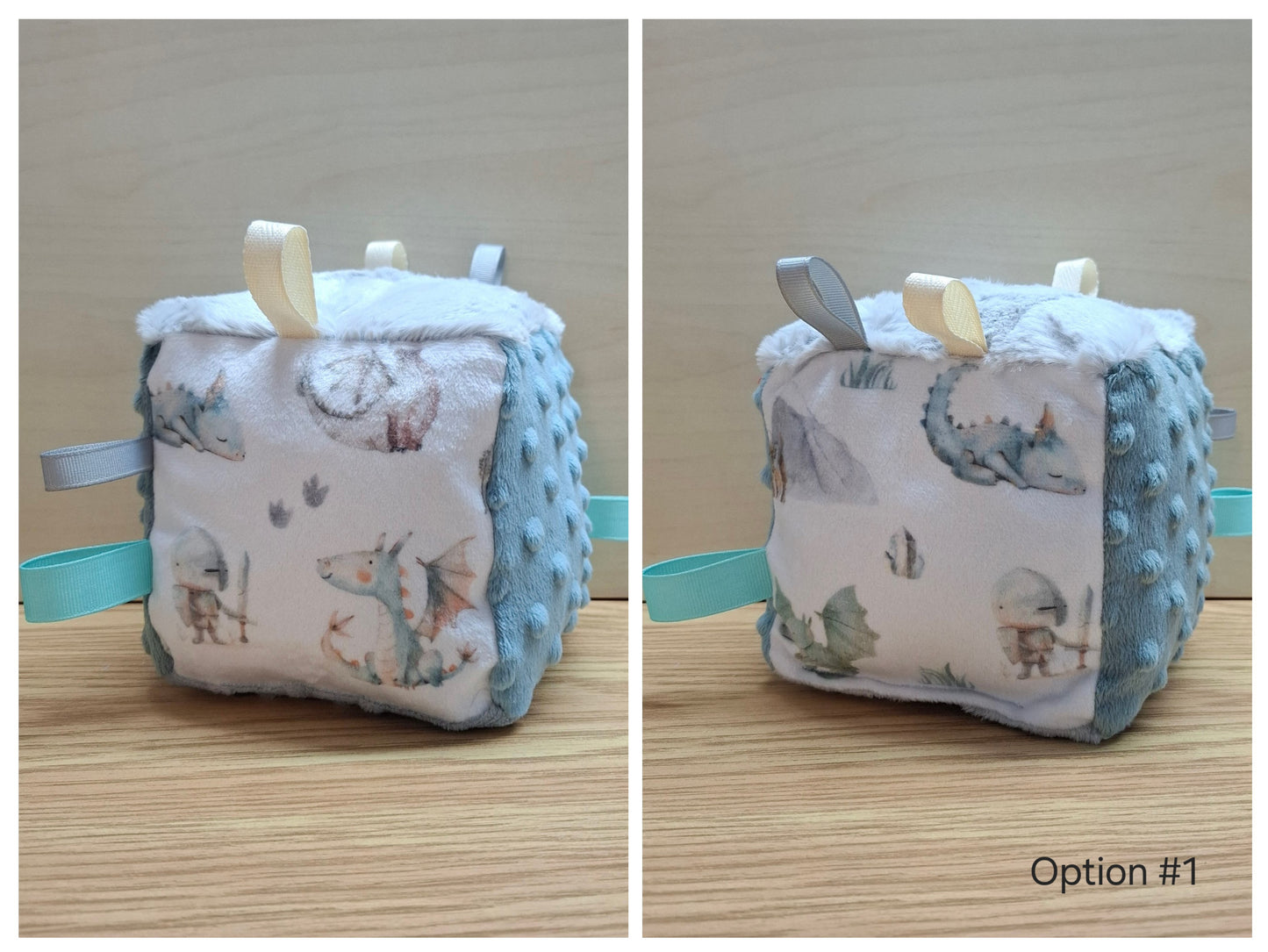 Cube Courageux chevaliers et dragons