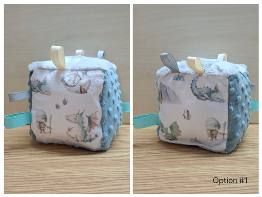 Cube Courageux chevaliers et dragons