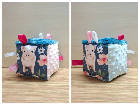 Cube Cochons floral