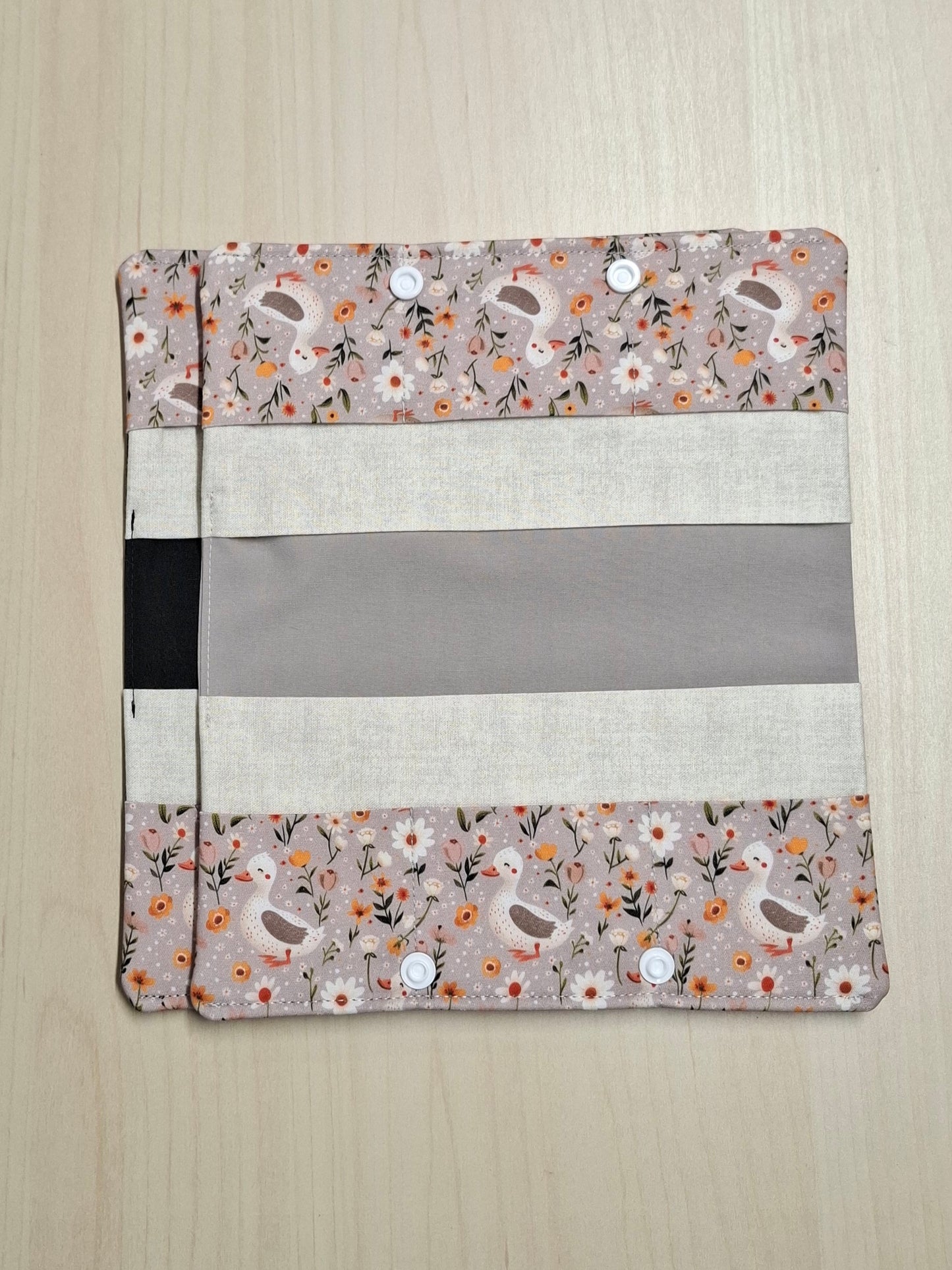 Carnet Canards floral