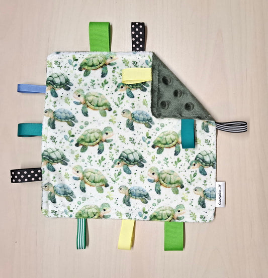Craquante Tortues et feuillage