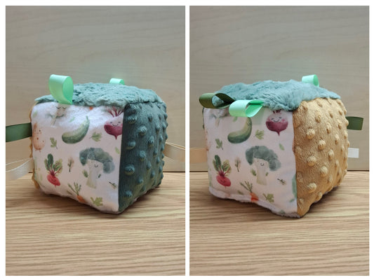 Cube Légumes aquarelle