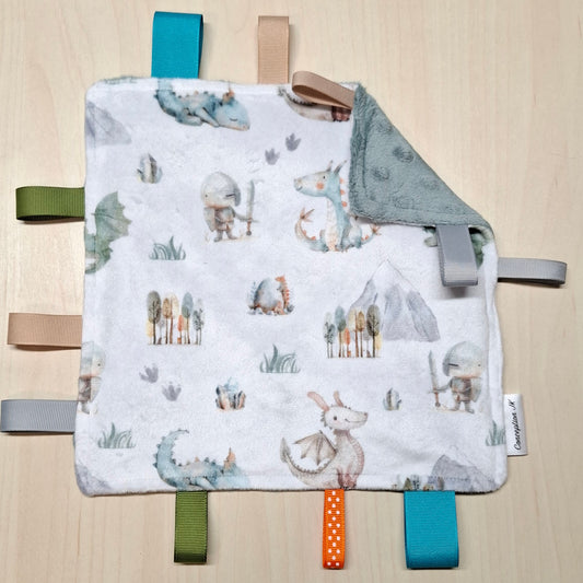 Craquante Courageux chevaliers et dragons