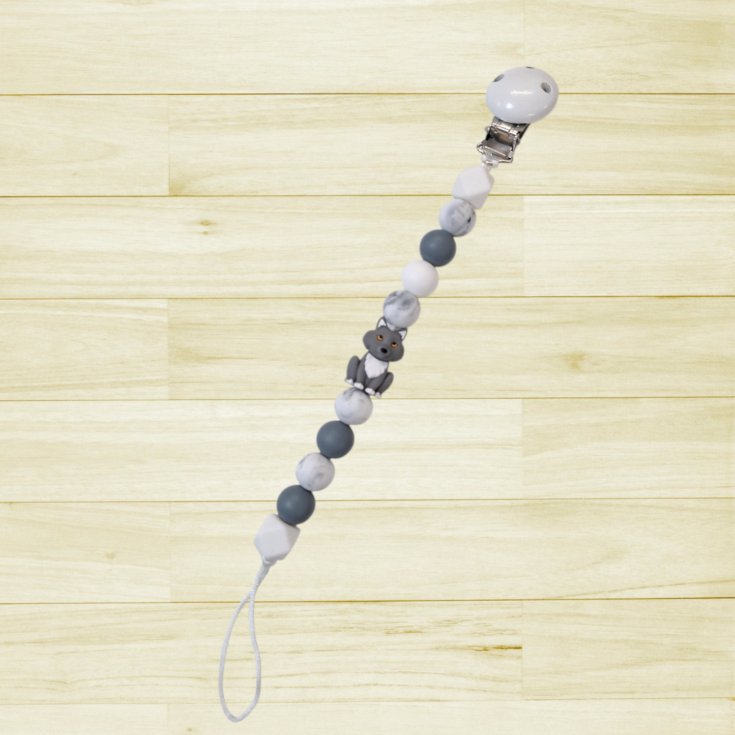 Attache-suce Loup gris