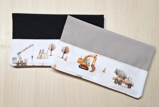 Carnet Camion et tracteur en chantier de construction