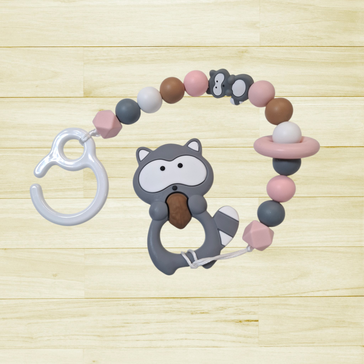 Jouet de poussette Raton laveur