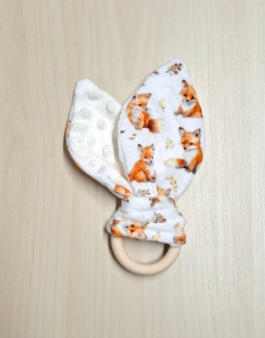 Oreille de lapin Renards aquarelle