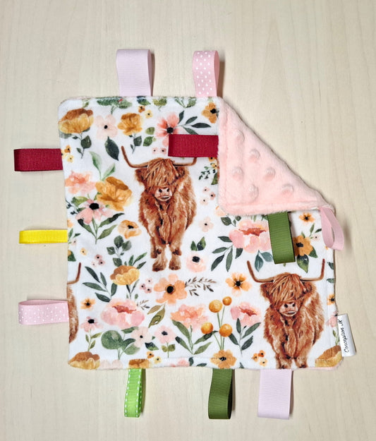 Craquante Vaches highlands floral