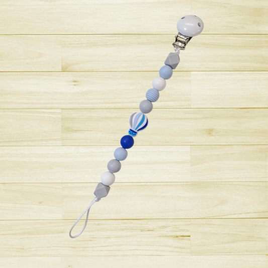 Attache-suce Montgolfière bleu