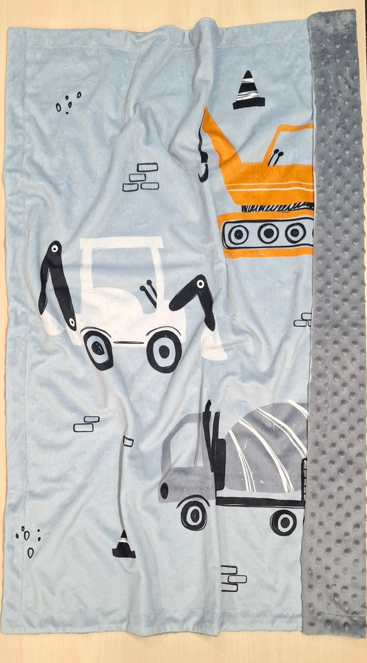 Couverture panneau Tracteur et bétonnière