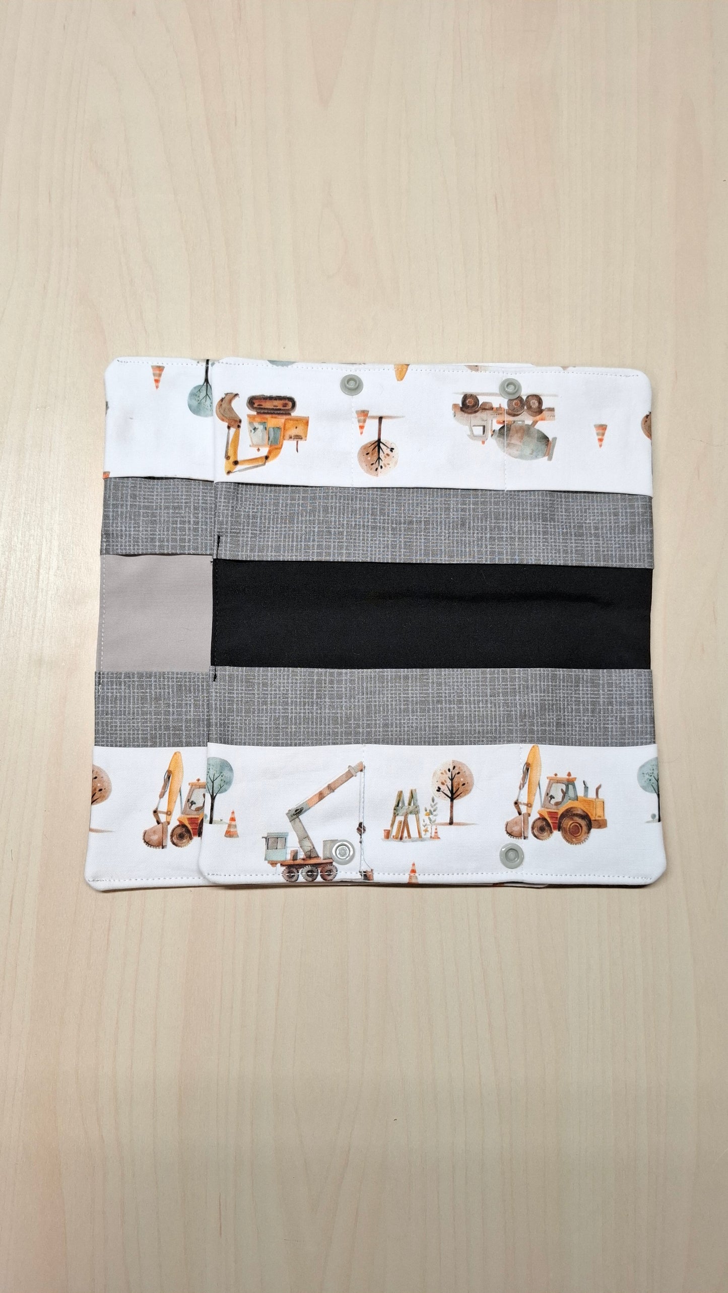 Carnet Camion et tracteur en chantier de construction