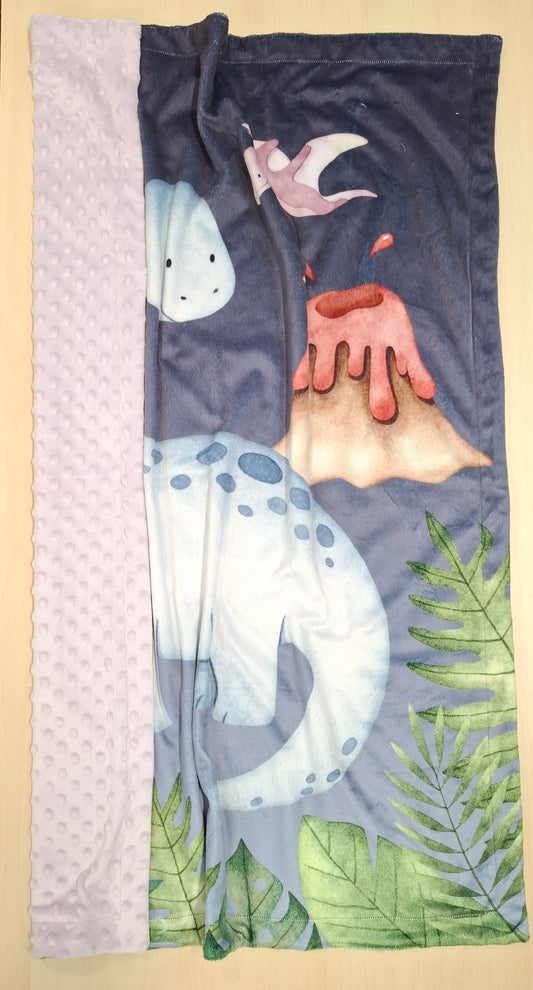 Couverture panneau Dino navy