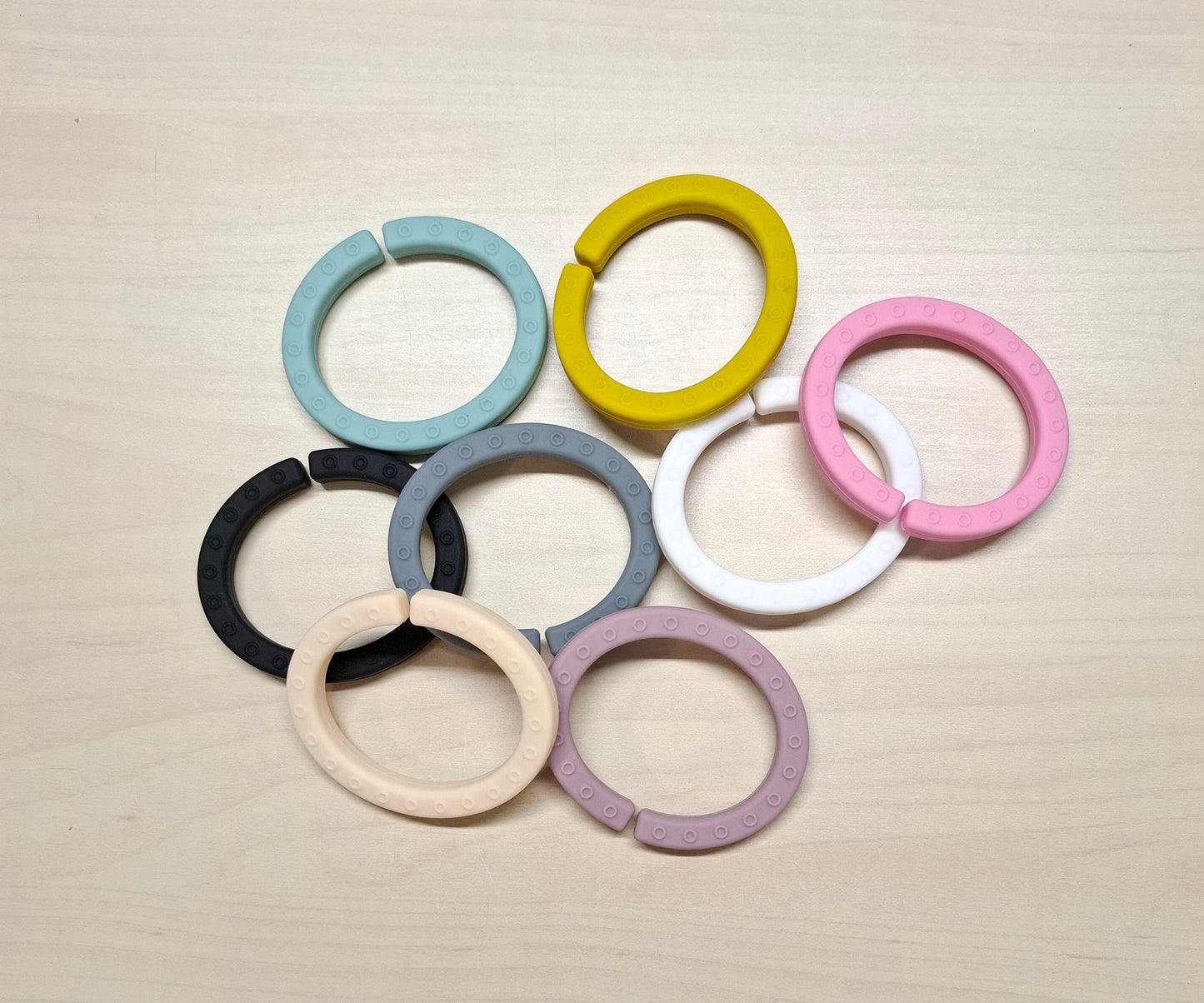 Anneau en silicone coupé