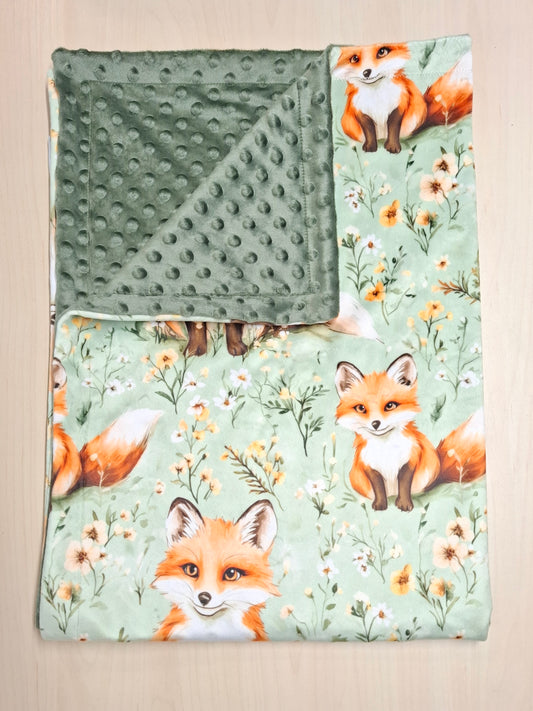 Couverture Renards dans les fleurs jaunes