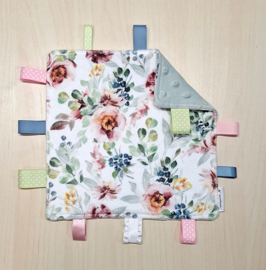 Craquante Fleurs aquarelle bourgonne